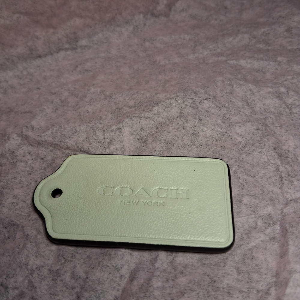 Coach Hang Tag/keychain